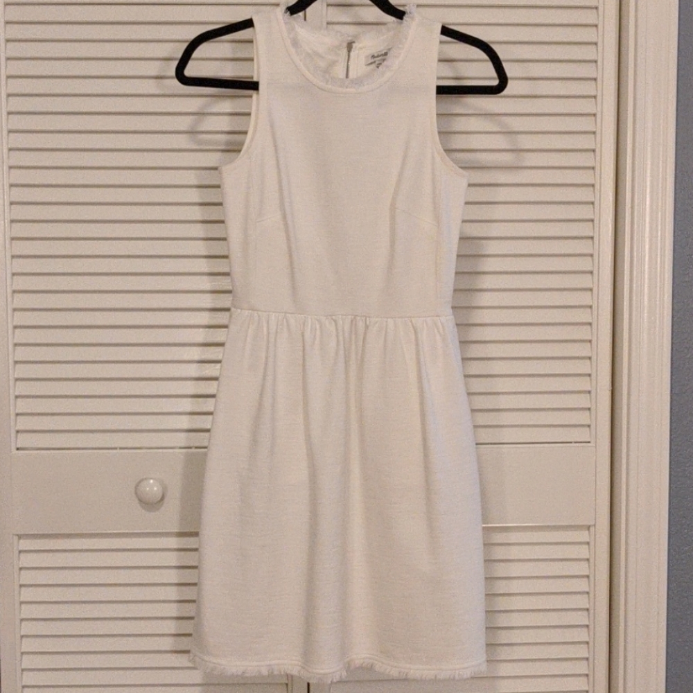 Madewell white tank dress (Size xxs)